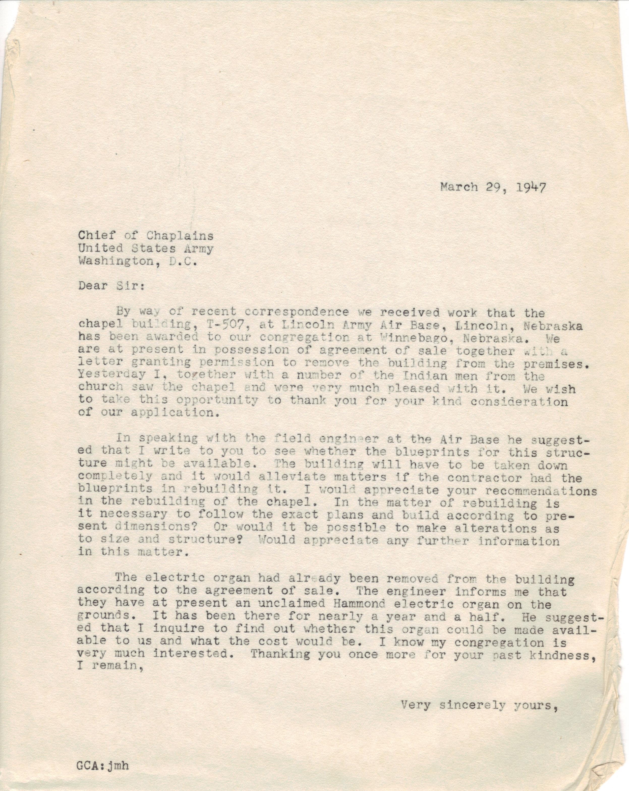 March 29, 1947